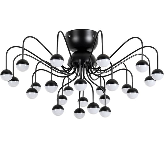 Потолочная люстра Arte Lamp DEXTER A3619PL-24BK 1