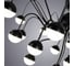 Потолочная люстра Arte Lamp DEXTER A3619PL-24BK 4