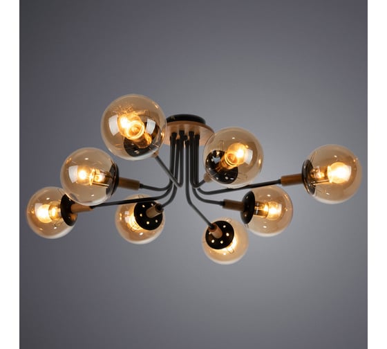 Потолочная люстра Arte Lamp OXFORD A2716PL-8BK