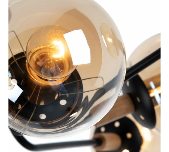 Потолочная люстра Arte Lamp OXFORD A2716PL-8BK