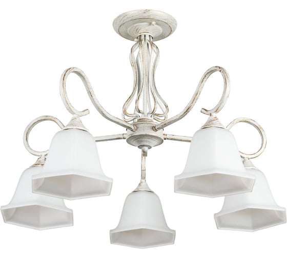 Потолочная люстра Arte Lamp MERRY A2714PL-5WG 1