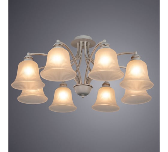 Потолочная люстра Arte Lamp EMMA A2713PL-8WG