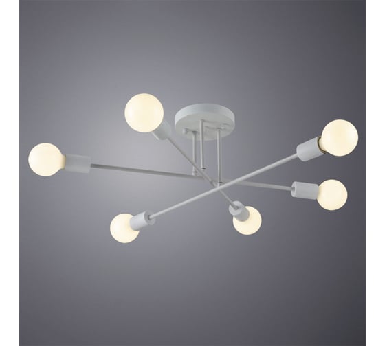 Потолочная люстра Arte Lamp ALASTOR A5435PL-6WH