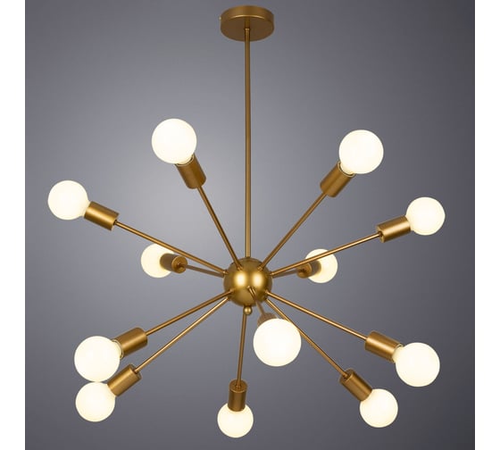 Подвесная люстра Arte Lamp ALASTOR A6702PL-12PB