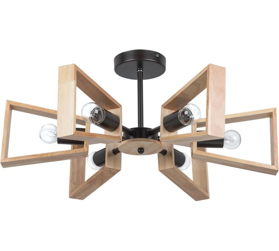 Потолочная люстра Arte Lamp BRUSSELS A8030PL-6BK 1