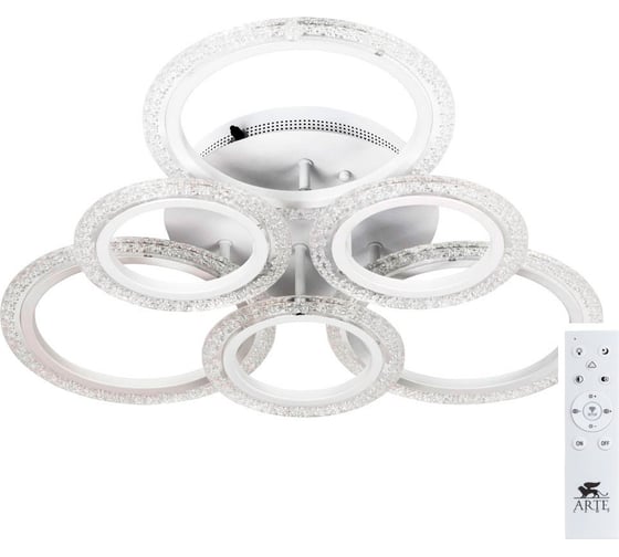 Потолочная люстра Arte Lamp CAMELIA A2533PL-60WH 1