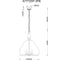 Подвесной светильник Arte Lamp BELL A7772SP-3PB 5