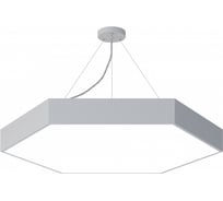 Светильник светодиодный ЭРА Geometria Hexagon SPO170W40K062LM 62Вт 4000К 4600Лм IP40 800800 Б0059180