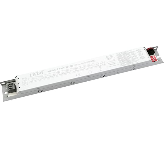 LED драйвер Lifud 120Вт, вход 220-240VAC, выход 300-750мА 54-230VDC, неизолированный, металл LF-FMR120YSIII