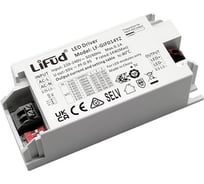 LED драйвер Lifud 14Вт, вход 220-240В AC, выход 100-400мА 9-42В DC, изолированный, пластик LF-GIF014YZ