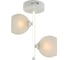 Светильник потолочный HIPER 2хE27х60Вт + LED 14Вт WHITE H805-2 1