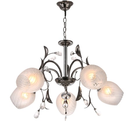 Люстра HIPER 5хЕ27х60Вт CHROME H103-5