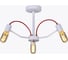 Люстра HIPER 3хE27х60Вт WHITE/GOLD H002-3 1