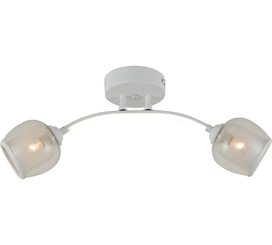 Потолочный светильник HIPER 2хE27х60Вт + LED 7Вт WHITE H807-2 1