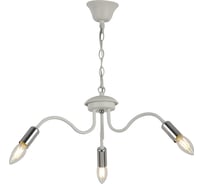 Люстра HIPER 3хE14х40Вт WHITE/CHROME H123-3