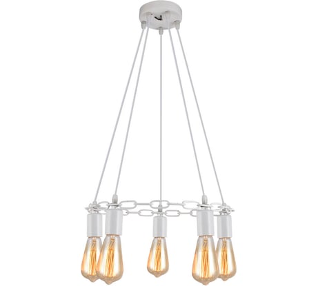 Люстра HIPER 5хЕ27х60Вт WHITE H106-5