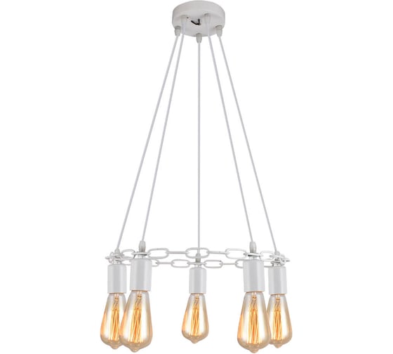 Люстра HIPER 5хЕ27х60Вт WHITE H106-5