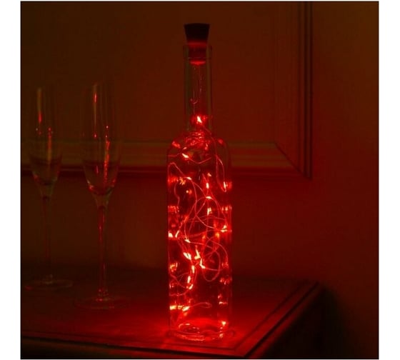 Нить Luazon ROSA ПРОБКА 2 м, красный 5189870