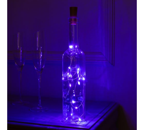 Нить Luazon ROSA ПРОБКА 1 м, фиксинг, фиолетовый 5189854