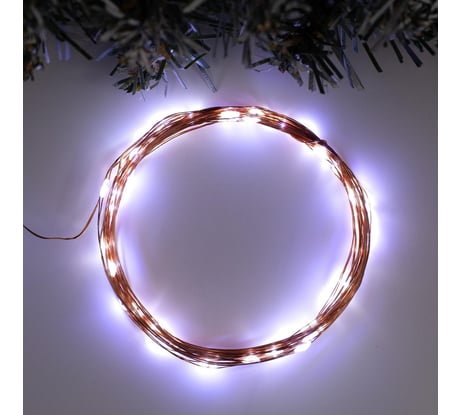 Нить Luazon ROSA IP20, 5 м, фиксинг, белый 5198344