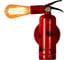 Светильник настенный HIPER 1хE27х60Вт RED H141-1 1