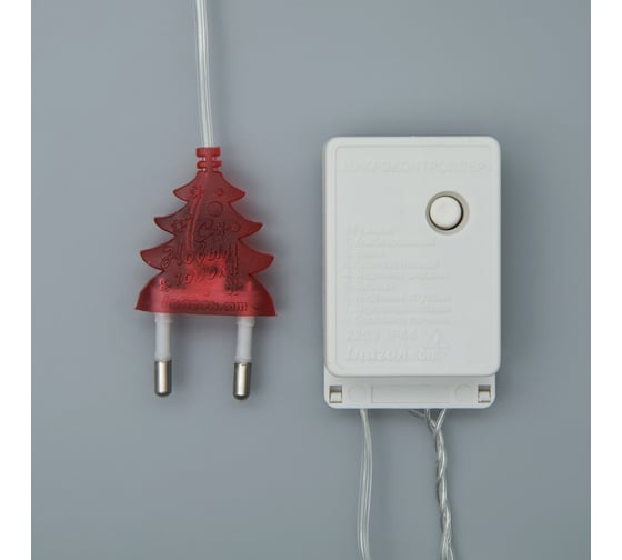 Нить Luazon ECO 10 м, 8 режимов, красный 3556786