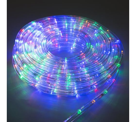 LED шнур Luazon 20 м, 8 режимов, мульти 1589831