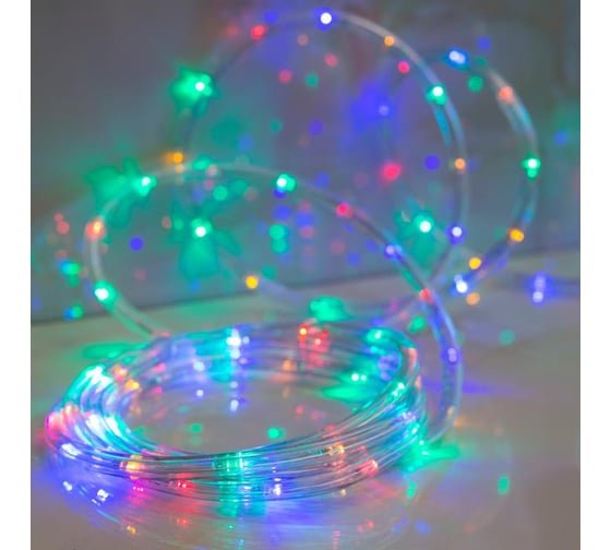 LED шнур Luazon 20 м, 8 режимов, мульти 1589831