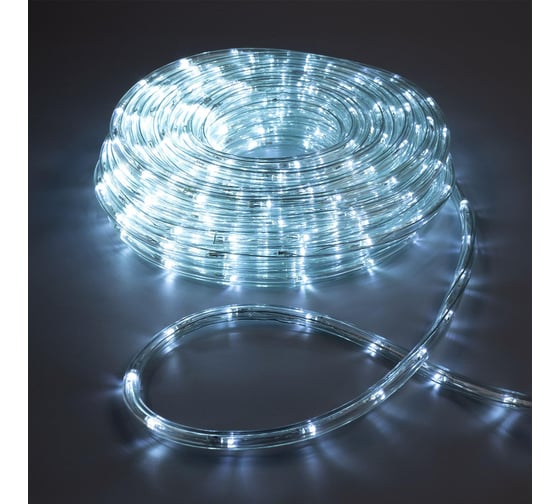 LED шнур Luazon 20 м, 8 режимов, белый 1589832