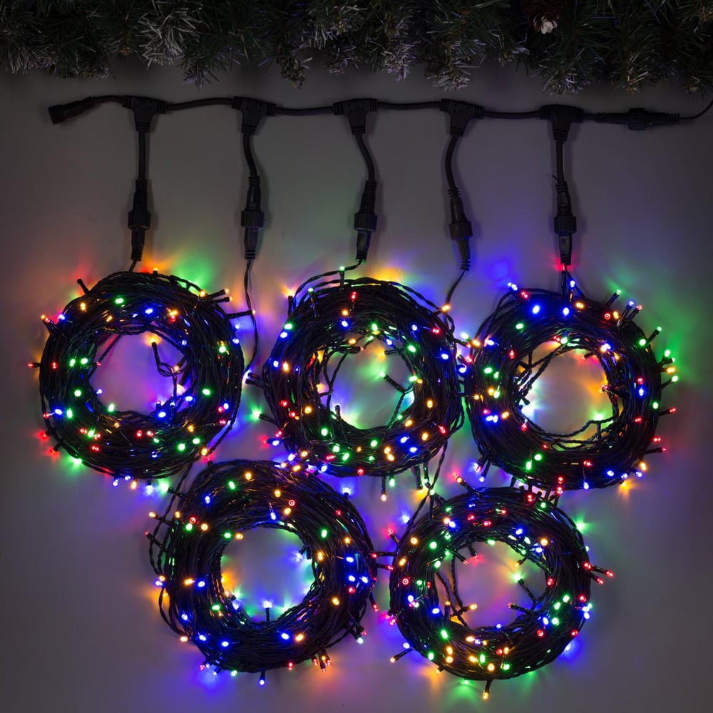 Гирлянда Luazon КЛИП-ЛАЙТ СПАЙДЕР SPEC 5х20 м, мульти 5167240 ...