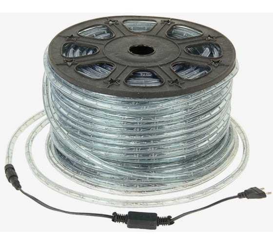 LED шнур Luazon 100 м, белый 461031