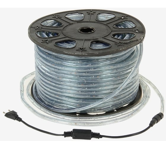 LED шнур Luazon 100 м, теплый белый 767714