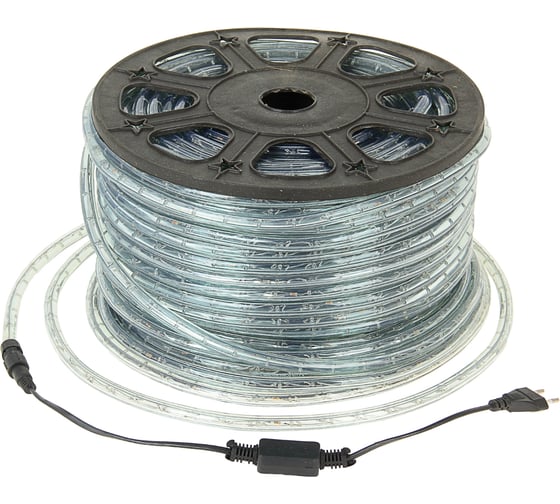 LED шнур Luazon 100 м, белый 461025