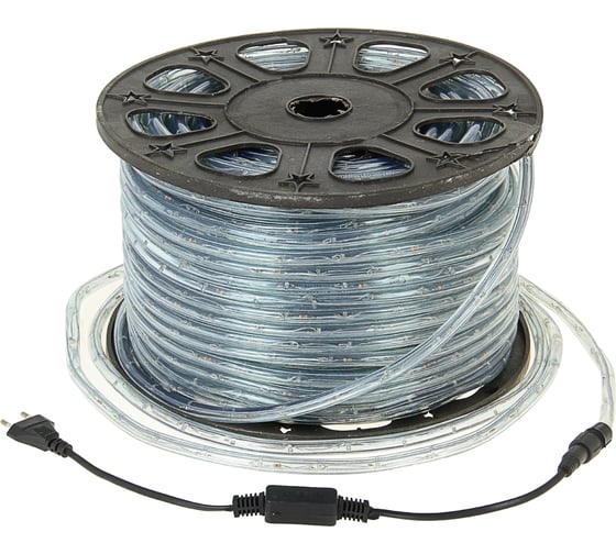 LED шнур Luazon 100 м, синий 767709