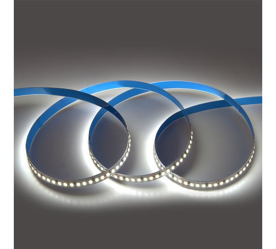 Лента светодиодная General Lighting Systems GLS-Standard General 14,4Вт/м, 24В, IP20, холодный белый свет 6500K, 16Лм General GLS-2835-180-14.4-24-IP20-6, 5 метров 501442 1