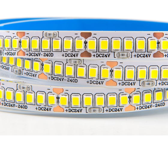Лента светодиодная General Lighting Systems GLS-Standard GLS-2835-240-19.2-24-IP20-4, 5 метров, 19,2Вт/м, 24В, 10мм, 240 диодов/м, 16 Лм/чип, IP20, 4500K - нейтральный белый свет 501252