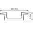 Профиль General Lighting Systems GAL-GLS-2000-6-31 белый (2м профиль+2м рассеиватель+ 2 заглушки +4 скобы с шурупами) 522610 3