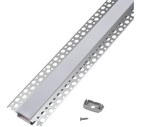 Профиль General Lighting Systems GAL-GLS-2000-14-61 белый (2м профиль + 2м рассеиватель + 2заглушки) 522801