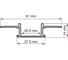 Профиль General Lighting Systems GAL-GLS-2000-14-61 белый (2м профиль + 2м рассеиватель + 2заглушки) 522801 3