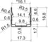 Профиль General Lighting Systems GAL-GLS-2000-16-16-BSNL белый (толщина 0,65 мм 2м профиль для неона 16х16мм) 522913 2