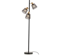 Торшер De Fran FPB-2705 E27 3x60Вт КРАКОВ BKG черный с золотом DF03473