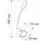 Настольный светодиодный диммируемый светильник FERON DE1730, черный, 7W, 300Lm, 6000-6500K, 41554 9