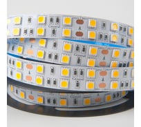 Лента светодиодная General Lighting Systems Premium GLS-5050-120-28.8-24-IP20-PRM-3, 5 метров, 28,8Вт/м, 24В, 10мм, 120 диодов/м, 22 Лм/чип, 3000К - теплый белый 502443