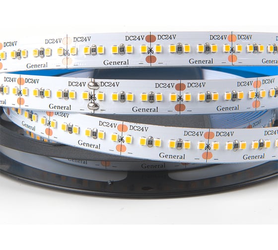 Лента светодиодная General Lighting Systems Premium General GLS-2216-240-22-24-IP20-PRM-3, 3840 Лм/м, 3000К теплый белый 502743