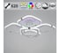 Потолочный светодиодный светильник ReLuce 06321-3.3-05 WH+CR (RGB) 2