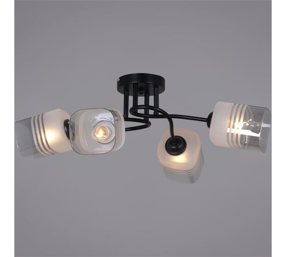 Потолочная люстра ReLuce 70176-0.3-04 BK 1