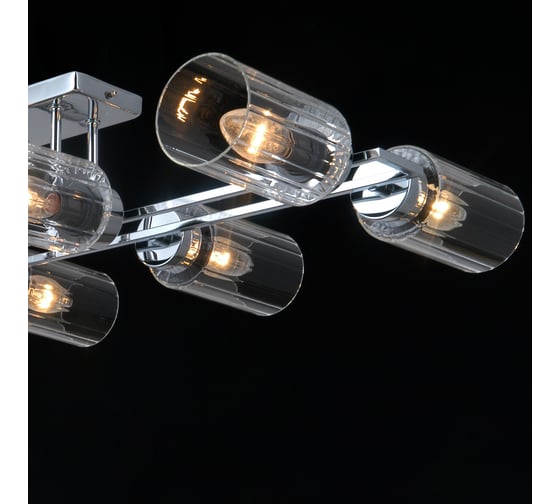 Потолочная люстра ILLUMICO IL0780-8CSQ-25 CR NAPLES