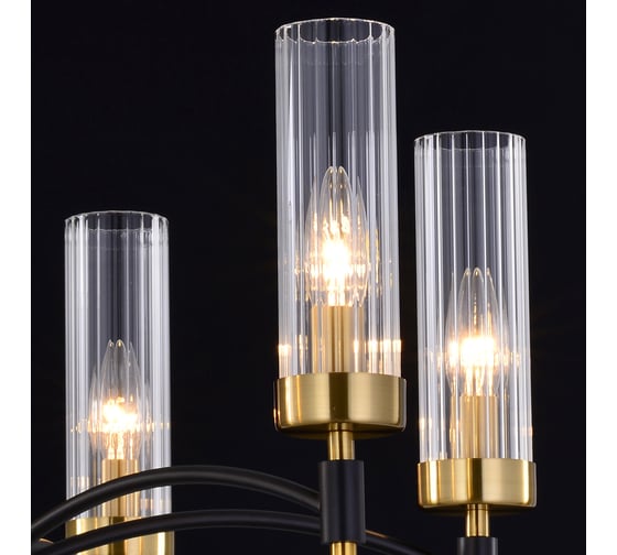 Потолочная люстра ILLUMICO IL5177-6PLS-29 BRASS TUBO