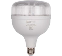 Лампа светодиодная для растений Jazzway PPG T150 Agro 36Вт CL E27 прозрачная 173x124мм красный/синий спектр 5050389