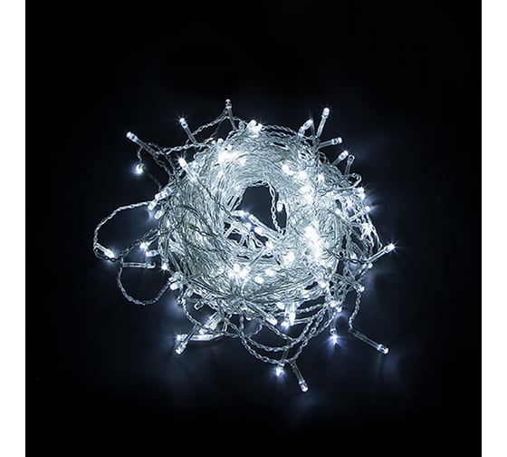 Гирлянда FERON Штора дождь CL24, 480LED, 5000К белый, статичная, 3*3м+3м, IP20, от сети 230V, 41627